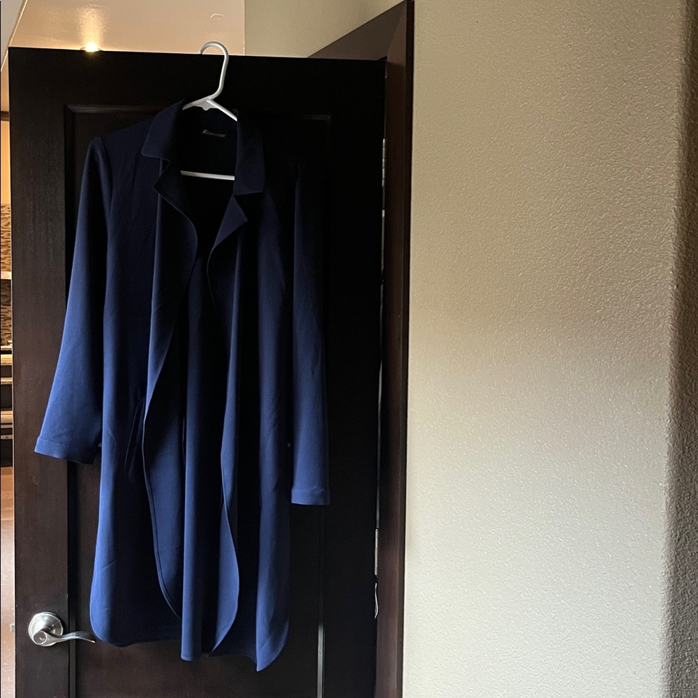 Elegant Navy Women's Coat